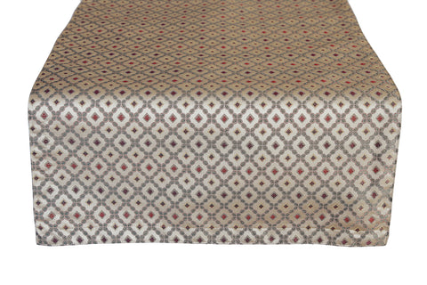 Cascading Rubies Table Runner