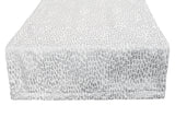 Pewter Rocks Table Runner
